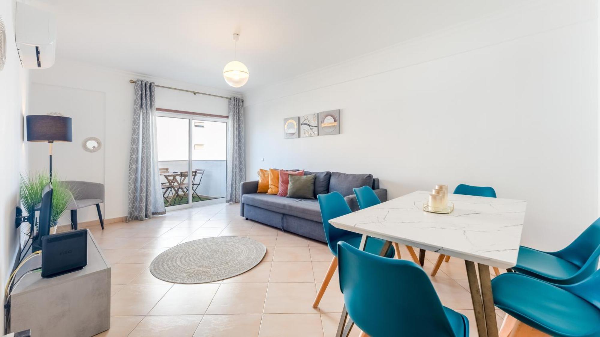 Sunny Retreat With Pool And Balcony By Lovelystay Albufeira Eksteriør billede